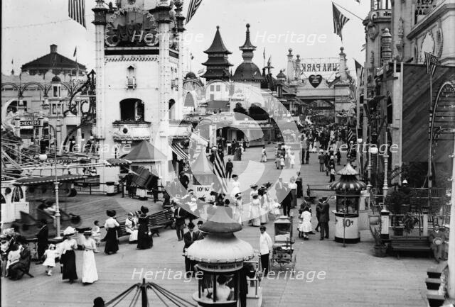 Coney Island, in Luna Park, between c1910 and c1915. Creator: Bain News Service.