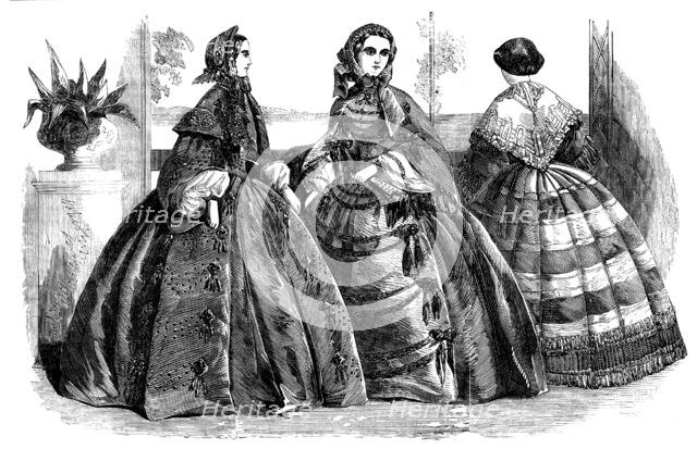 Fashions for July, 1858. Creator: Unknown.