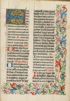 Decorated Initial E; Missal, about 1500-1505. Creator: Unknown.