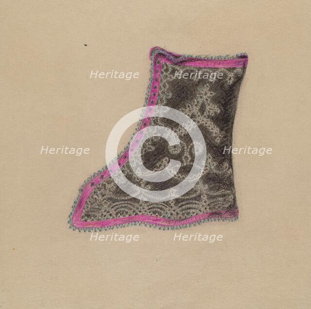 Woman's Gaters, 1935/1942. Creator: Mary Berner.