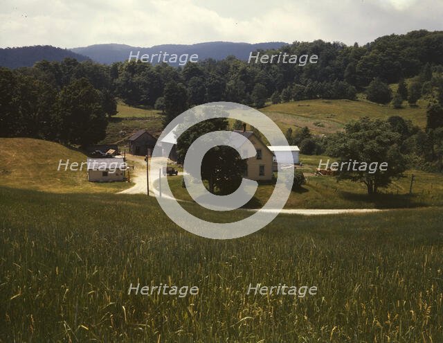 A farm, Bethel, Vt., 1943. Creator: John Collier.