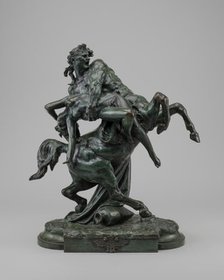 The Abduction of Hippodamia (L'Enlèvement d'Hippodamie), model 1877/1879, cast after 1877. Creators: Albert Ernest Carrier de Belleuse, Auguste Rodin.