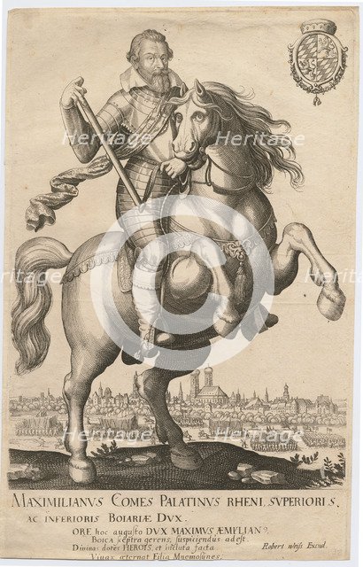 Portrait of Maximilian I, Elector of Bavaria (1573-1651), 1630.