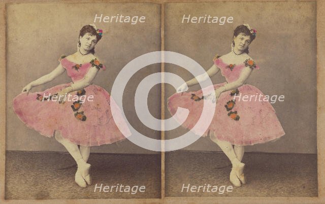 Ballerina, 1860. Creator: Unknown.