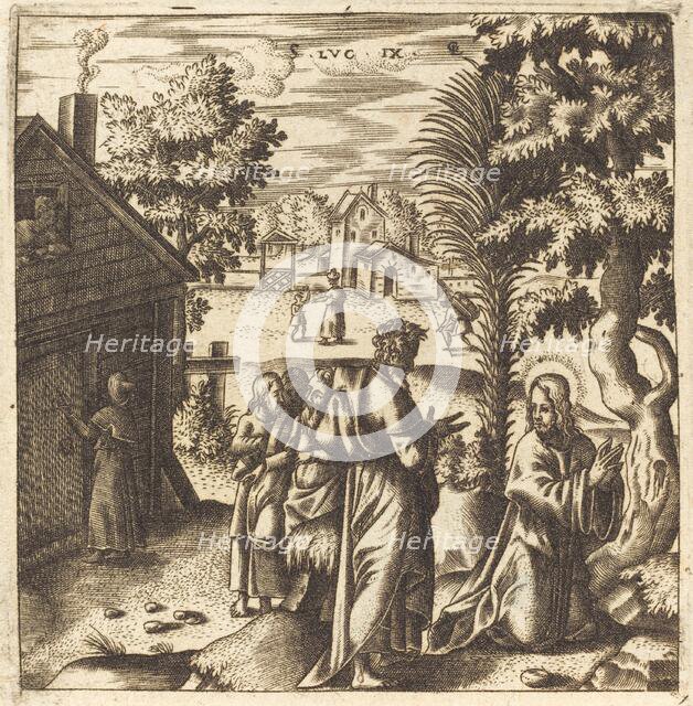 Christ Praying, probably c. 1576/1580. Creator: Leonard Gaultier.