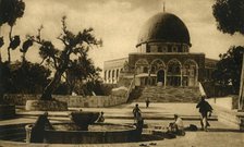 'Jerusalem - Mosque of Omar', c1918-c1939. Creator: Unknown.