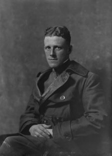 Lieutenant Hall, portrait photograph, 1918 Mar. 1. Creator: Arnold Genthe.