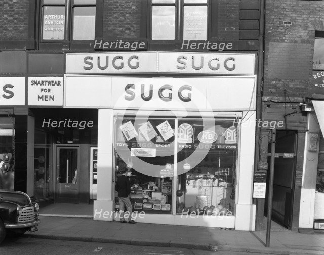 Sugg's, Castle Street branch, Sheffield, South Yorkshire, 1963. Artist: Michael Walters