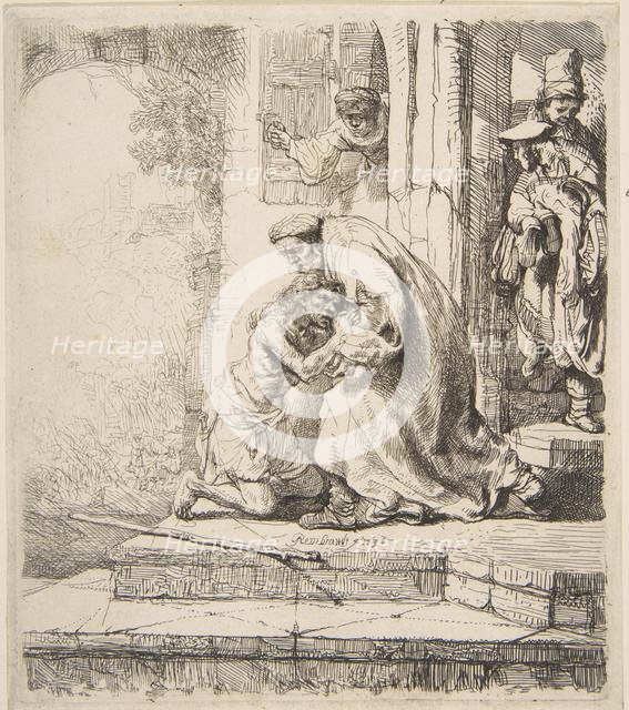 Return of the Prodigal Son, 1620-69. Creator: Rembrandt Harmensz van Rijn.