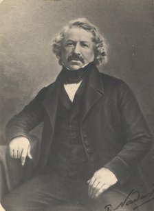 Louis-Jacques-Mandé Daguerre, ca. 1844. Creator: Unknown.