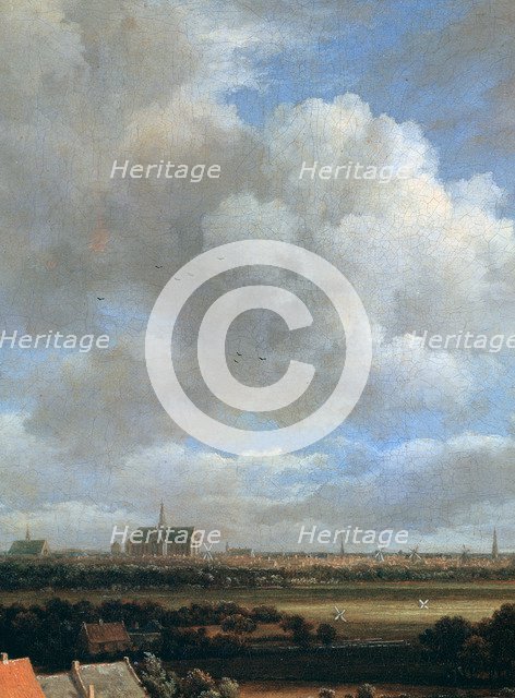 'View of Haarlem', (detail), c1670. Artist: Jacob van Ruisdael