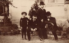 Pyotr Tchaikovsky (1840-1893), Modest Tchaikovsky (1850-1916), Nikolai Conradi (1869-1922) and Alexe