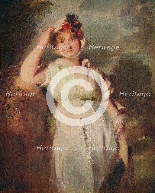 'Caroline of Brunswick (1768-1821), Queen of George IV', 1798, (c1915). Artist: Thomas Lawrence.