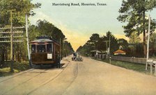Harrisburg Road, Houston, Texas, USA, 1909. Artist: Unknown
