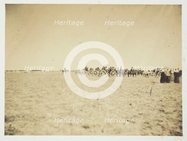 Untitled [artillery], 1857.  Creator: Gustave Le Gray.