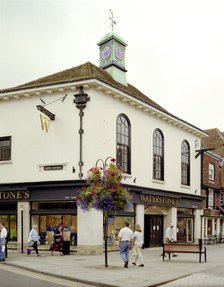 The former Assembly Rooms on the corner of High Street and New Canal, Salisbury, Wiltshire, 2000. Artist: M Hesketh Roberts