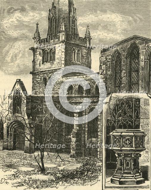 'St. Mary's Station. The Font', 1898. Creator: Unknown.