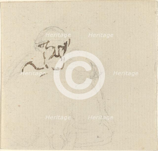 Bearded Figure. Creator: John Flaxman.