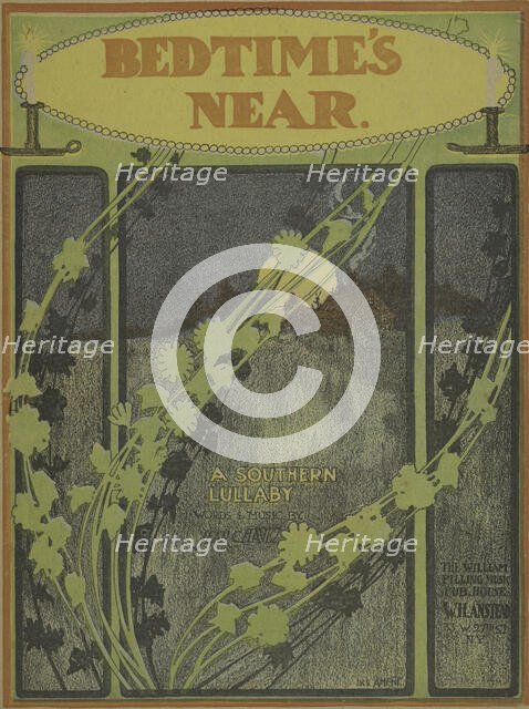 'Bedtime's near', 1900. Creator: R.S. Ament.