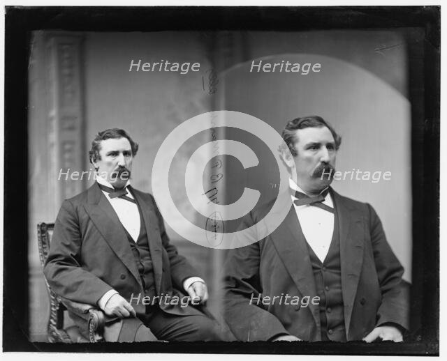 Benjamin Franklin Marsh of Illinois, 1865-1880.  Creator: Unknown.