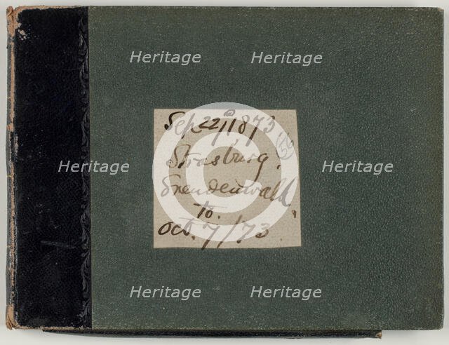 Strasburg, 1873. Creator: Charles George Lewis.