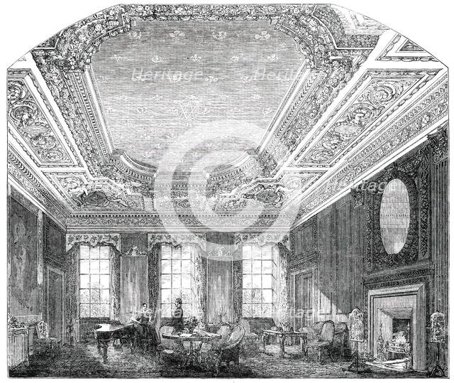 Her Majesty's Apartment at Holyrood, 1850. Creator: Unknown.