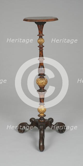 Candlestand, London, 1680/90. Creator: Unknown.
