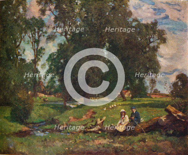 'The Meadow', c20th century. Artist: James Whitelaw Hamilton.