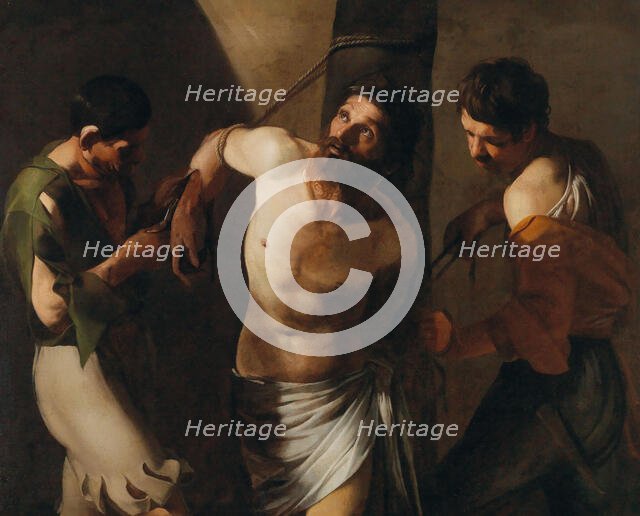 The Martyrdom of Saint Bartholomew. Creator: Manfredi, Bartolomeo (1587-1622).