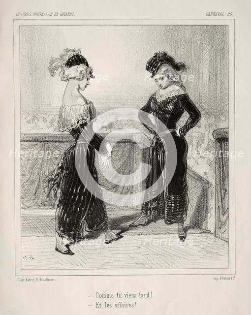 Carnaval. Creator: Paul Gavarni (French, 1804-1866).