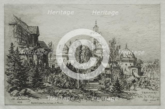 Trocadéro. Creator: Maxime Lalanne (French, 1827-1886).