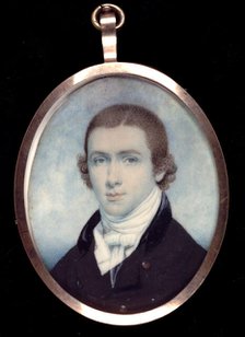 Portrait of a Gentleman with Initials G. D., ca. 1805. Creator: Raphaelle Peale.