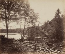 Beechwood Lake, c. 1895. Creator: William H Rau.