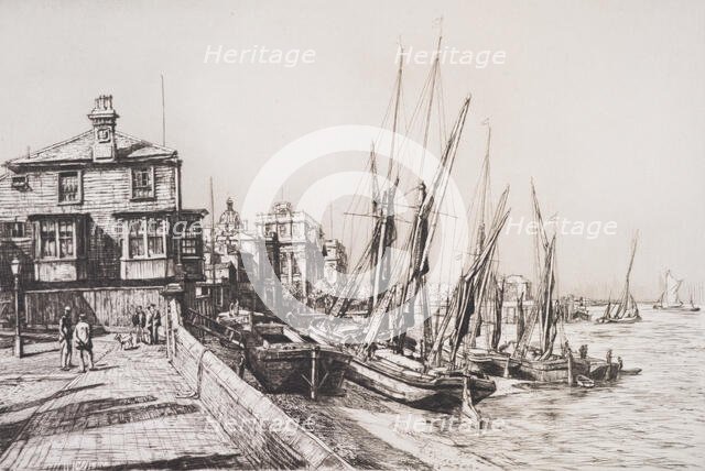 Anchor Inn, Greenwich, 1938. Creator: Francis Dodd.