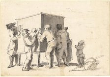 The Peep-Show, 1765/1766. Creator: Pietro Antonio Novelli.
