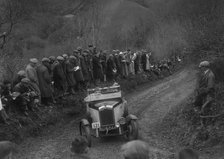 Rover of RW Jaggard competing in the MCC Lands End Trial, 1935. Artist: Bill Brunell.