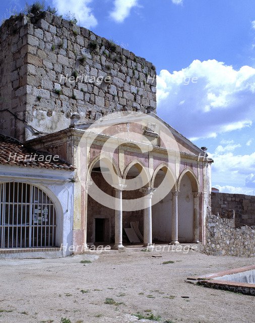 Remains of the ancient Convent Citadel of Merida.