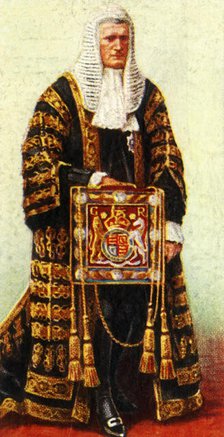'Lord High Chancellor of England', 1937. Creator: Unknown.