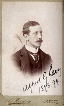 Alfred Goodman Levy, 1893/94. Creator: Ad Koeppen.