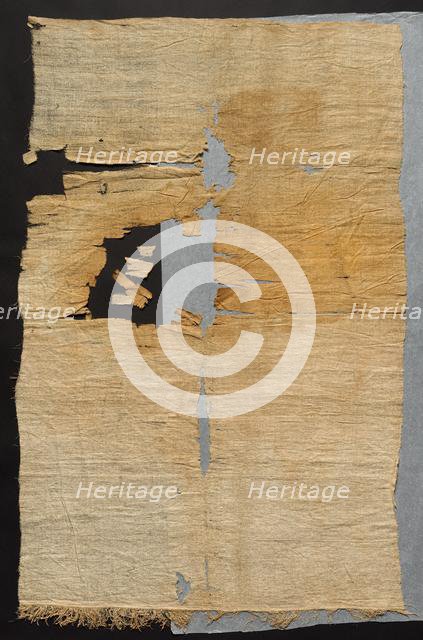 Mummy Linen, Dynasty 18 (?). Creator: Unknown.