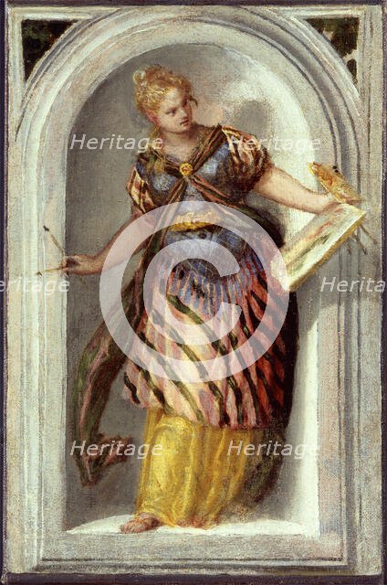 The Muse of Painting, between 1528 and 1588. Creator: Paolo Veronese.
