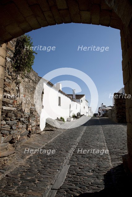 The view from the gate at Monsaraz, Potugal, 2009. Artist: Samuel Magal