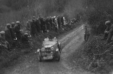 MG NA Magnette of N Lloyd competing in the MCC Lands End Trial, 1935. Artist: Bill Brunell.