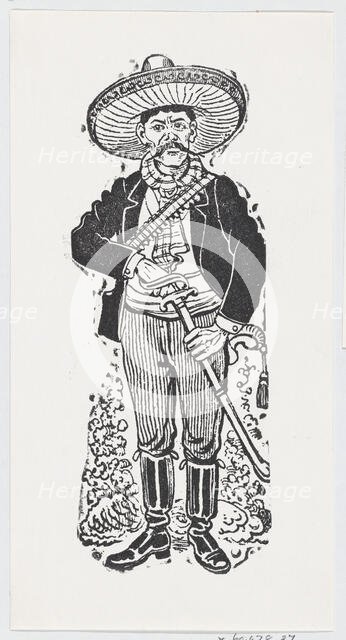 Amador Salazar, ca. 1880-1910., ca. 1880-1910. Creator: José Guadalupe Posada.