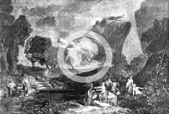 "The Goddess of Discord in the Garden of the Hesperides", painted by J.W.M. Turner..., 1857. Creator: Henry Duff Linton.