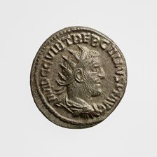 Antoninianus of Trebonianus Gallus, A.D. 251-253. Creator: Unknown.