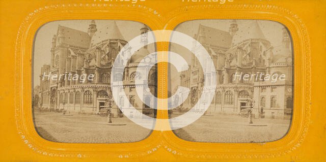 St. Eustache, Paris, 1860s. Creator: E Lamy.