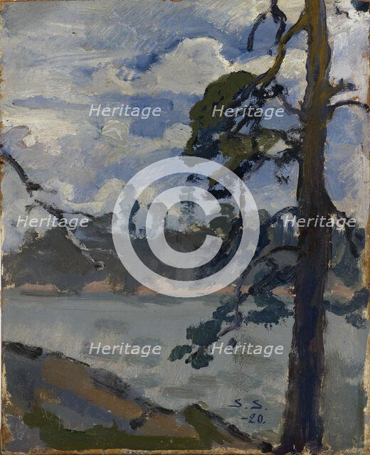 Lake View, 1920. Creator: Santeri Salokivi.