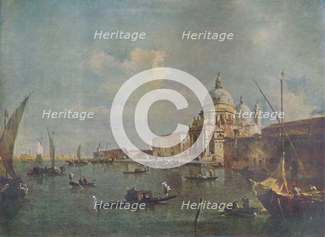 'Santa Maria Della Salute', 1780s, (1925). Creator: Francesco Guardi.