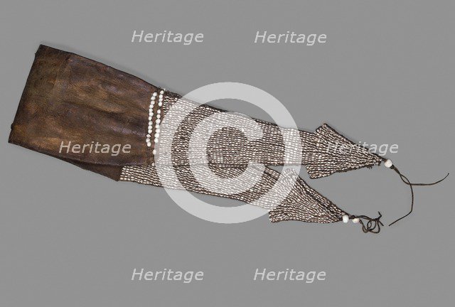 Skin Pouch, 17th century. Artist: Unknown.